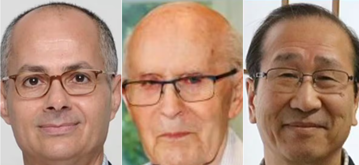 Los tres nominados al Nobel